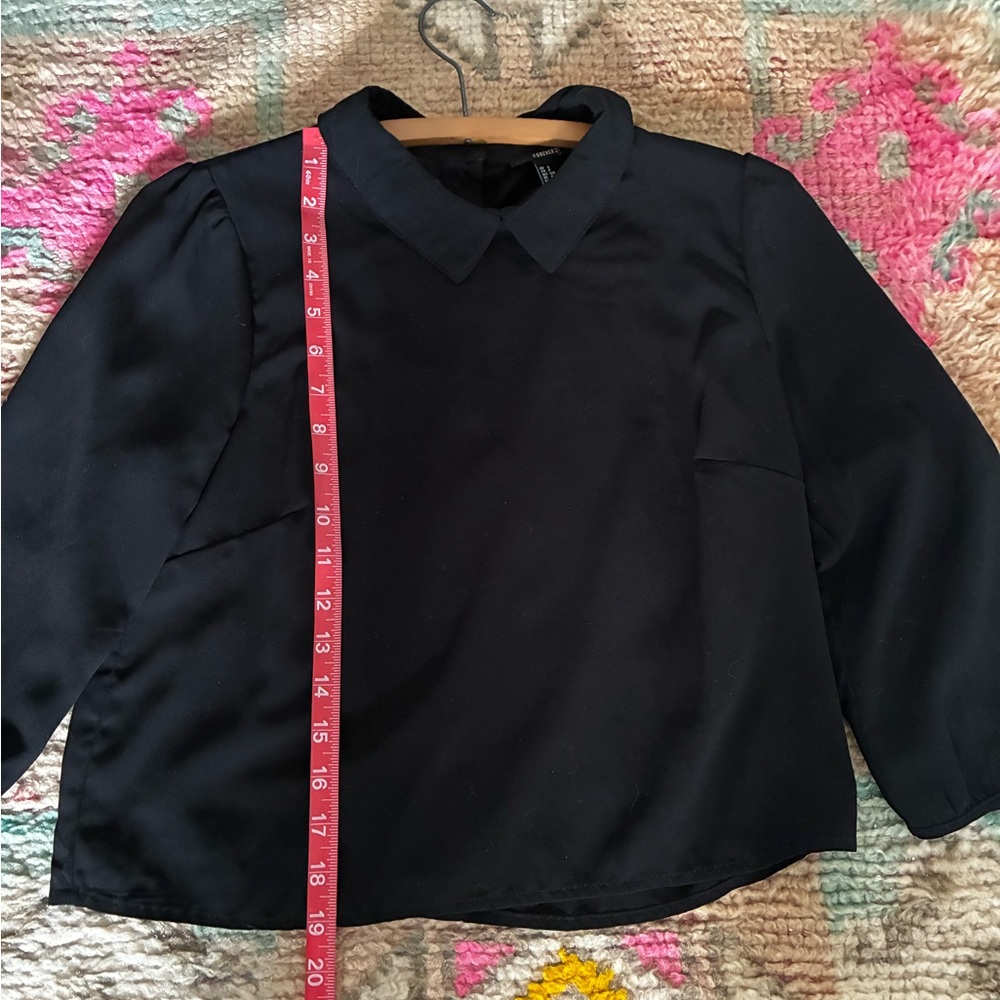 Black Long Sleeve Blouse
